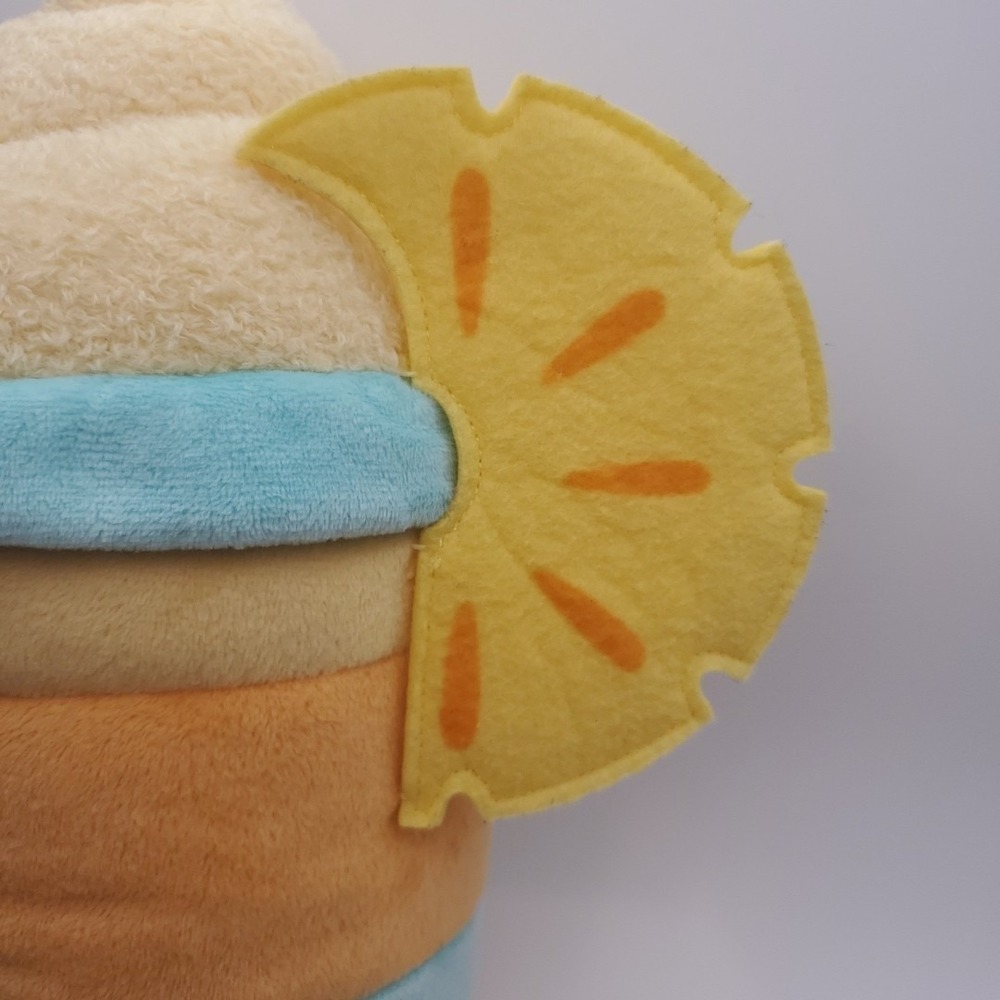 GUND Pusheen Fruits Pineapple Float Plush 9.5" Tall Soft Clean Cute Cat - Picture 3 of 6